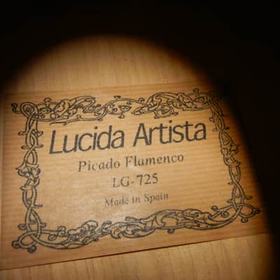 Lucida Artista Picado LG-725 flamenco guitar image 2