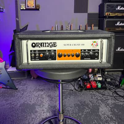 Orange Super Crush 100 Amp Head - like new image 7
