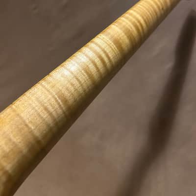 Ferocious Flame Maple Strat Guitar Neck Fits Fender & Warmoth image 12