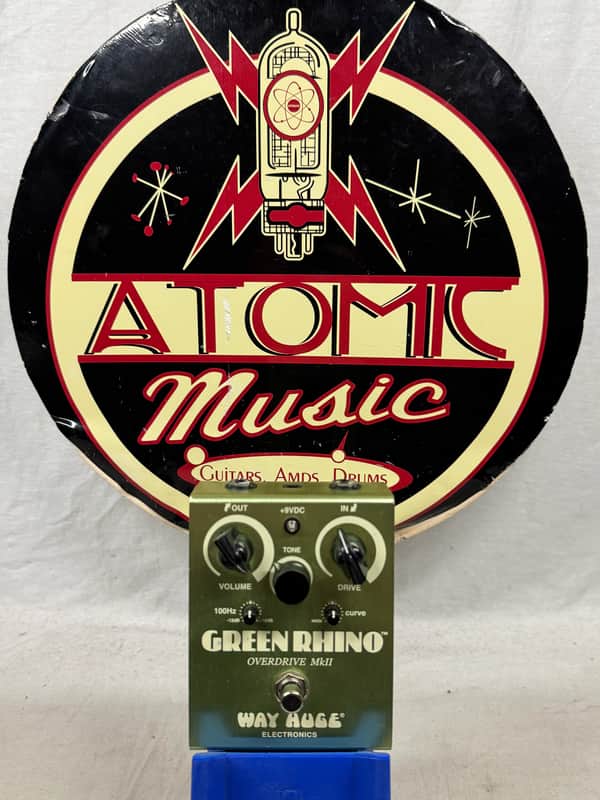 Way Huge WHE202 Green Rhino MkII mk ii v2 Overdrive Pedal image 1