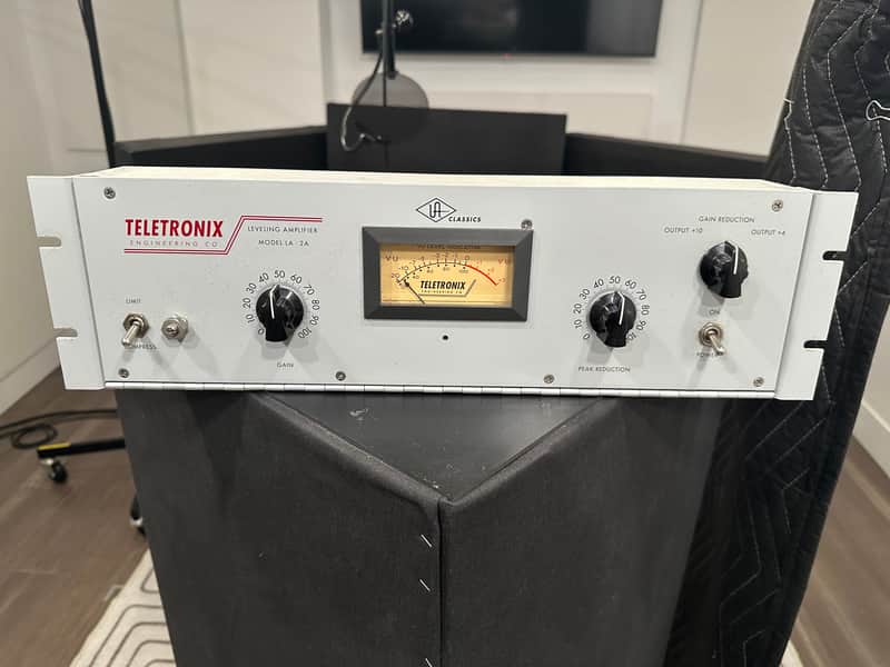 Universal Audio Teletronix LA-2A W/ UTC HA-100X Input Transformer and Mullard 10M series Tubes image 1