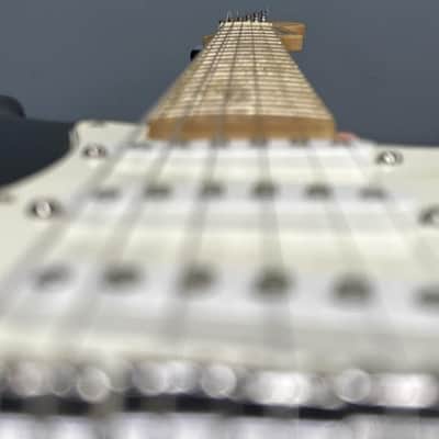 Vintage 1999 Black Fender Stratocaster Made in Mexico w/Gig Bag image 6
