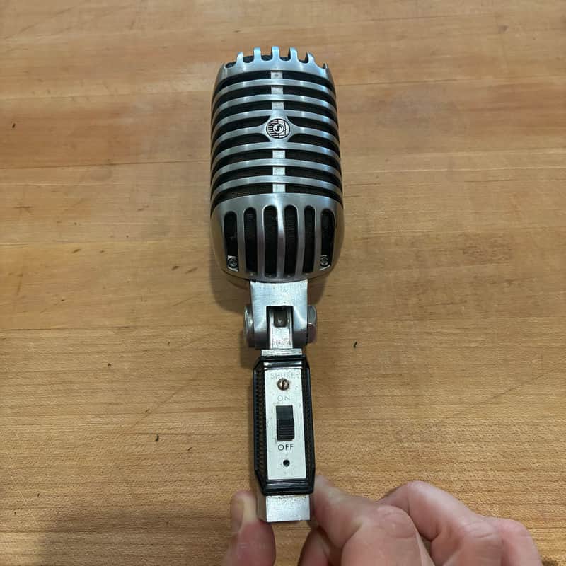 Shure 55SH Cardioid dynamic microphone 1960s imagen 1