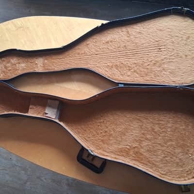Epiphone Electric Guitar Case CHIPBOARD USA 3 LATCH 70s - BLACK / BROWN INSIDE image 3