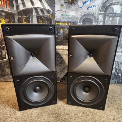 JBL JBL HLS 610 ivintage  two-way bookshelf loudspeakers 90s  - Black image 3