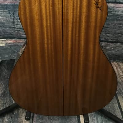 Used Zager 2012 EZ-Play ZAD-15 Mahogany Parlor Guitar with Gig Bag image 3