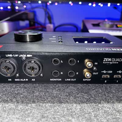 Antelope Audio Zen Quadro Synergy Core USB-C Audio Interface 2024 - Present - Black image 3