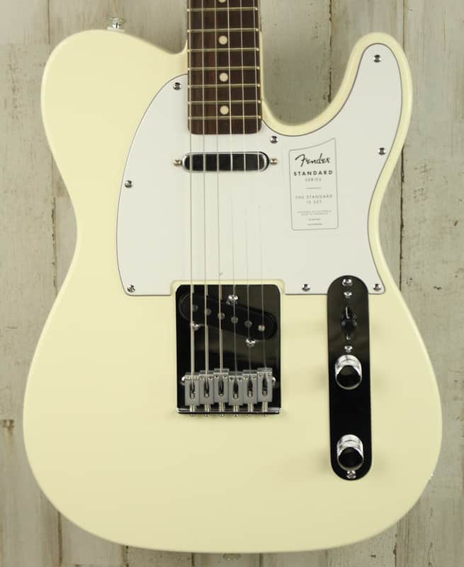 DEMO Fender Standard Telecaster - Olympic White (917) image 1
