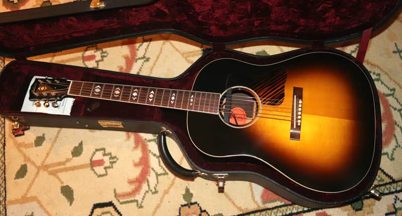 2002 GIBSON LUTHIER'S CHOICE ADVANCED JUMBO (AJ) BRAZILIAN ROSEWOOD CUSTOM SHOP image 1