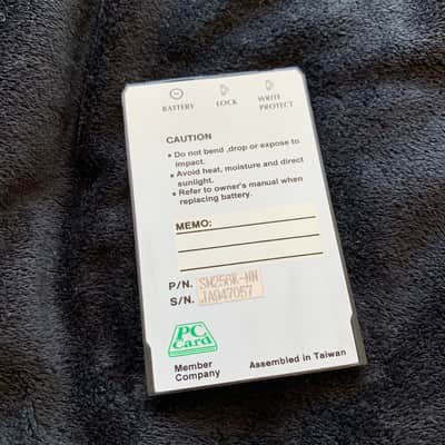 NOS! Alesis QuadraSynth 256KB SRAM PCMCIA Memory Card QS QSR S4 DM Pro QuadraCard QCard RAM image 3