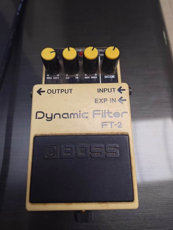Boss FT-2 Dynamic Filter (Black Label) 1986 - 1989 - Yellow image 1
