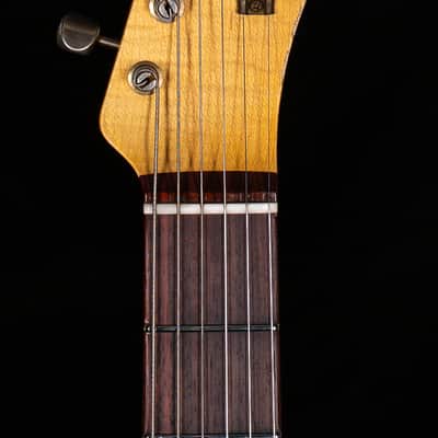 Fender Custom Shop LTD 1960 Telecaster Custom Heavy Relic Aged Sherwood Green/3-Tone Sunburst - CZ560407-7.25 lbs image 5