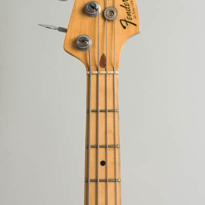 Fender Precision Bass Solid Body Electric Bass Guitar (1980), ser. #S901348, black gig bag case. image 5