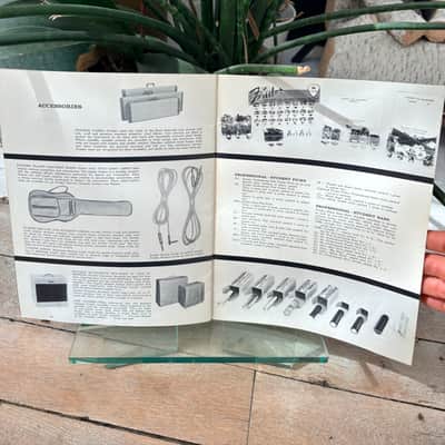1960-1961 Fender Full Line Catalog Jazzmaster Telecaster Esquire Stratocaster Pre CbS vintage Case Candy collector image 14