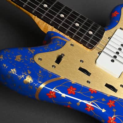 Fender Custom Shop Jazzmaster "Blue with Red & Gold" Thorn / Gallenberger Project 2022 image 11