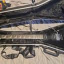Jackson Pro Series RR Rhoads V - Floyd Rose, Seymour Duncans, Ebony Board, Molded Case