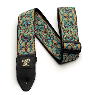 Ernie Ball Jacquard Guitar Strap, Imperial Paisley image 2