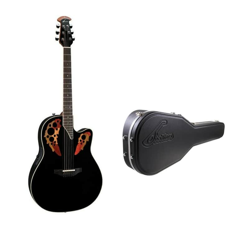 Ovation 2778AX-5 Pro Series Standard Elite Deep Contour Solid A-Grade Sitka-Spruce Top 6-String Acoustic-Electric Guitar w/ABS Deluxe Case image 1