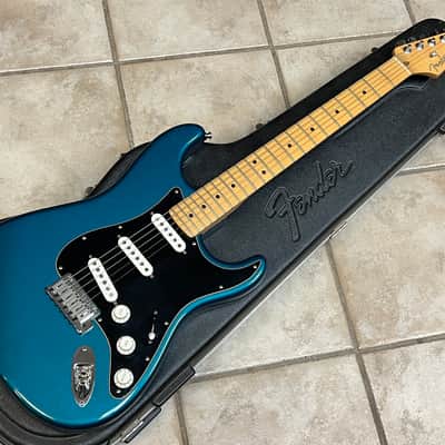 2000 Fender American Stratocaster Aqua Marine Metallic image 2