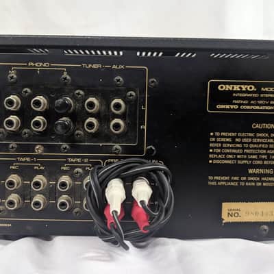 Onkyo A-10 Integrated Stereo Amplifier 1979 Silver image 7