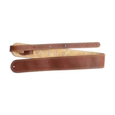 Martin Brown Ball Glove Leather Guitar Strap image 2