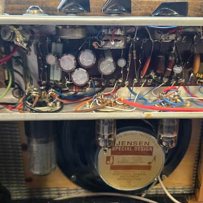 Clone Champ Reverb Clone 2010's - Walnut Wood image 2