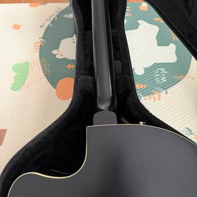 Godin 5th Avenue Uptown GT 2011 Black w/ Gator Hardshell Case image 5