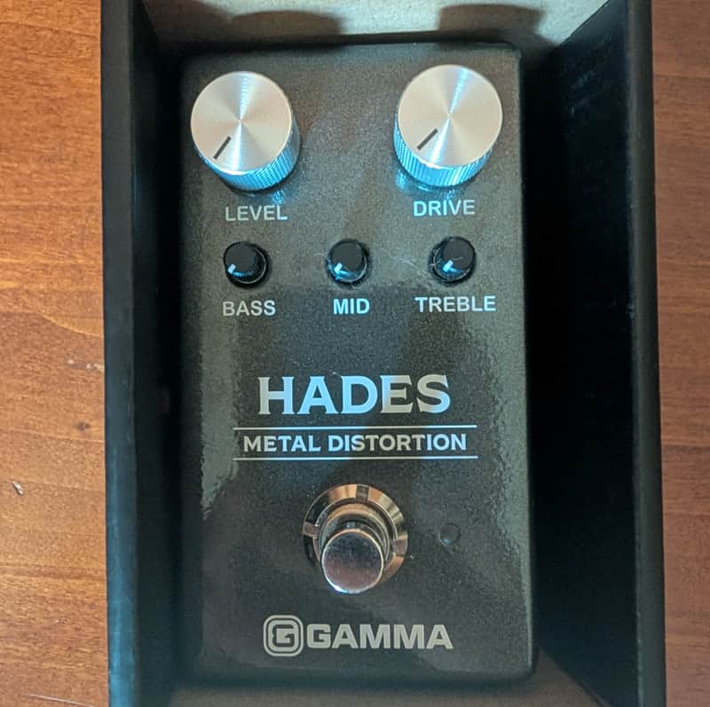 GAMMA HADES Metal Distortion Guitar Pedal image 1