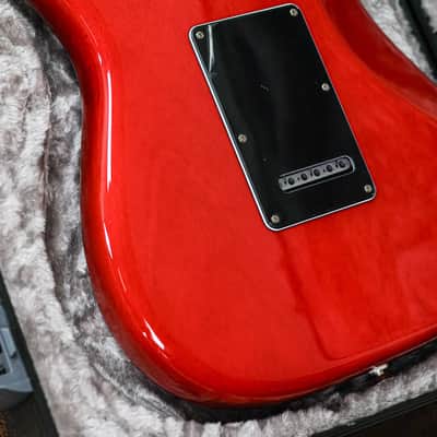 Fender American Pro II Stratocaster HH | Crimson Transparant image 7