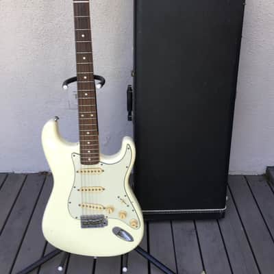 Fender Strat 1980's Olympic White/Jon Sidel Collection image 7