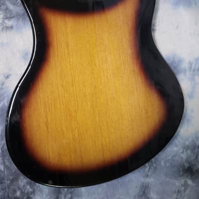 Vintage 1960's Tele-Star Kawai Made Japan Solid Wood Electric Guitar Body Luthier Parts image 4
