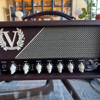 Victory Amps VC35 The Copper 35-Watt Guitar Amp Head - Wooden Sleeve - Mint Condition image 1