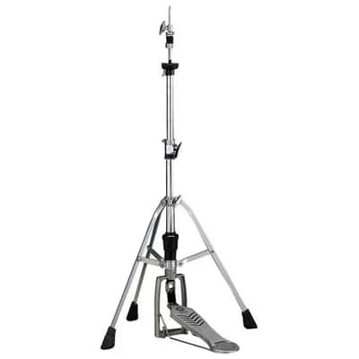 Yamaha HS-740A Medium Weight Single-Braced 3 Leg Hi-Hat Stand 2010s - Chrome image 1
