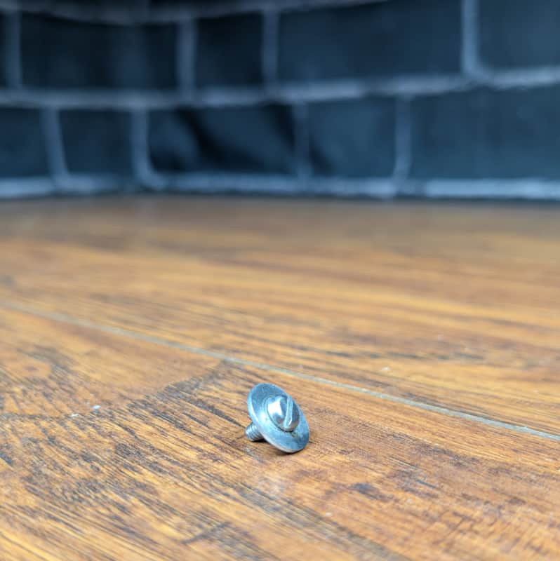Slingerland Vintage 60s Flat‑Base Hi‑Hat Stand Bottom Wing Nut Screw – Original 1960s Hardware, Classic Nickel Finish, Authentic Era‑Correct Part image 1
