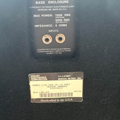Peavey 118-sub hc image 4