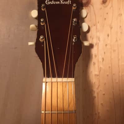 Kay-made Custom Kraft N-2 Archtop 1960s Sunburst image 4