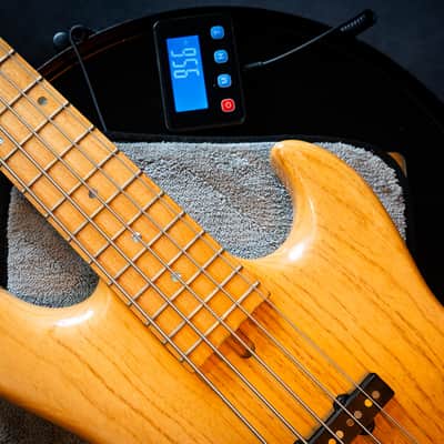 Crews Maniac Sound Be Bottom 21 – 5-String – Swamp Ash – Active Electronics – Very Good Condition image 11