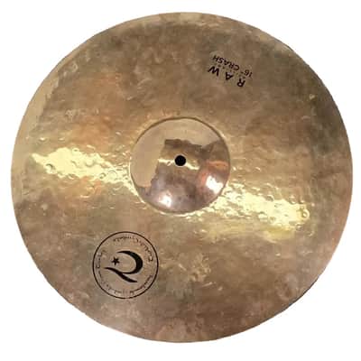 Used Turkish Raw Brilliant Crash Cymbal 16" - Good image 2