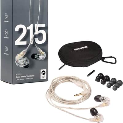 Shure PSM300 P3TRA215TWP Pro Wireless in-Ear Personal Monitor System with SE215-CL Earphones, Twinpack - H20 Band image 9