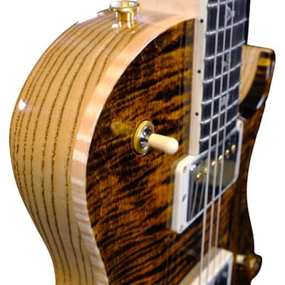 Mint PRS Wood Library McCarty 594 Singlecut Flame Maple - Yellow Tiger imagen 9