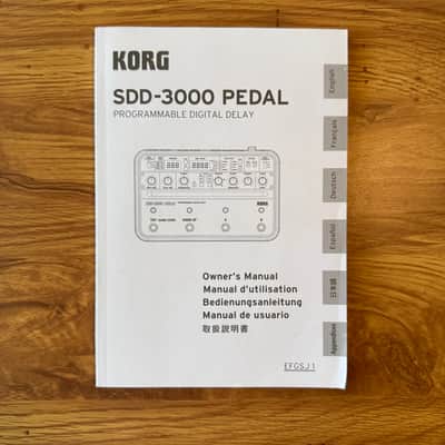 Korg SDD-3000-PDL Programmable Digital Delay with Manual image 9