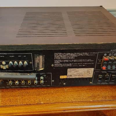 Mitsubishi DA R7 stereo receiver in very good condition, serviced - 1980's image 3