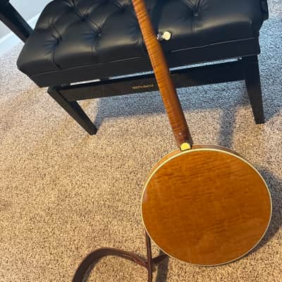 Deering Calico 5-String Banjo 2014 - Natural image 3