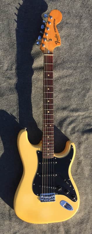 Fender Stratocaster Hardtail 1979 - Olympic White Rosewood Fingerboard image 1