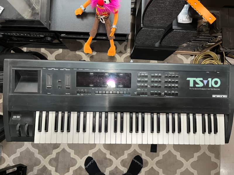 Ensoniq TS-10 Performance / Composition Synthesizer 1993 - Black image 1