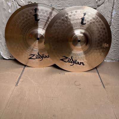 Zildjian I Series 14" Hi-Hat Cymbals Pair ILH14HT/ILH14HB B-Stock – Brilliant Finish – Made in USA image 1