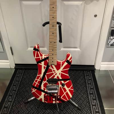 EVH 5150 Striped Series 2017 - Present - Red/Black/White image 9