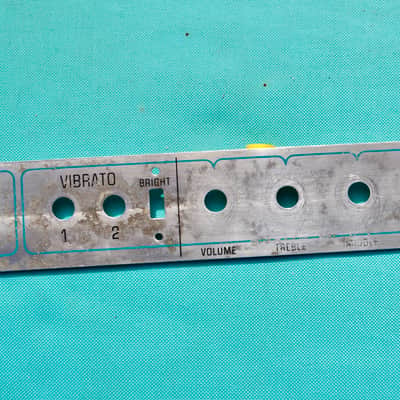 1969 Fender  Showman Silverface Faceplate image 5