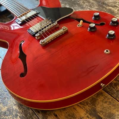 Gibson Memphis ES-335 Dot Figured Cherry 2012 w/ OHSC & Docs image 6