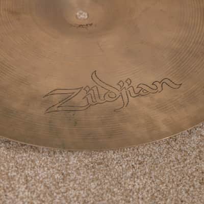 1970s Zildjian 16" A Hollow Logo Crash Cymbal 946g image 7